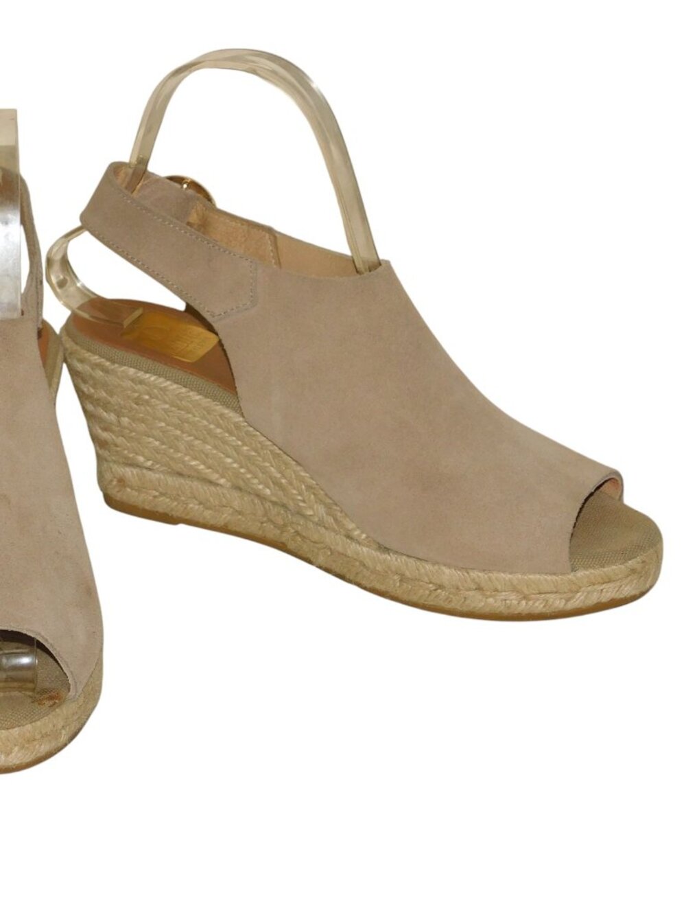Kanna Made In Spain Espadrille Wedge Heel Sandals Size 37